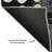 Premium Machine Washable Prisco Black Rug-1883947251
