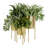 Persinger Black Metal Indoor Outdoor Planter with Removable Stand, Set of 3-1743963454