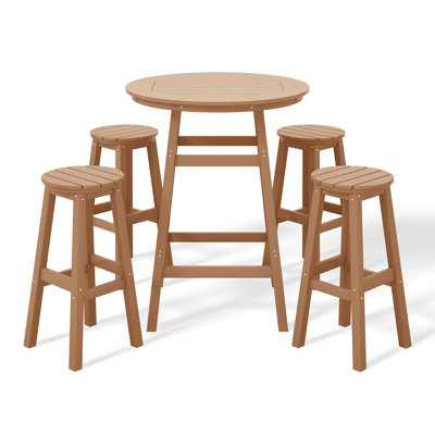 Laguna 5-Piece Round Bar Set