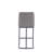 Benenson Upholstered Counter Stool with Metal Frame-97344300-97344301-97344305