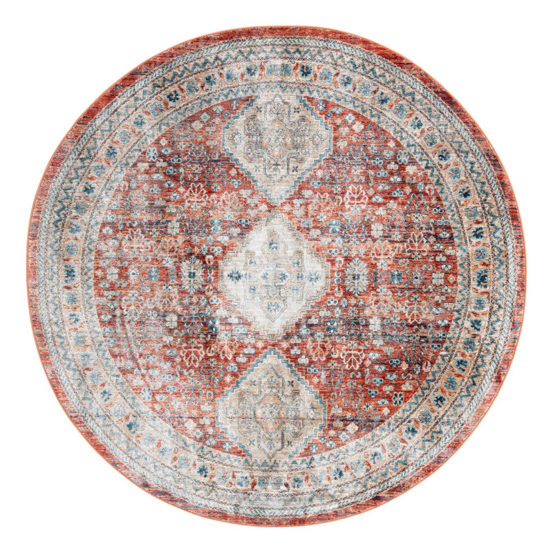 Alize Indoor Rug, Round 7'