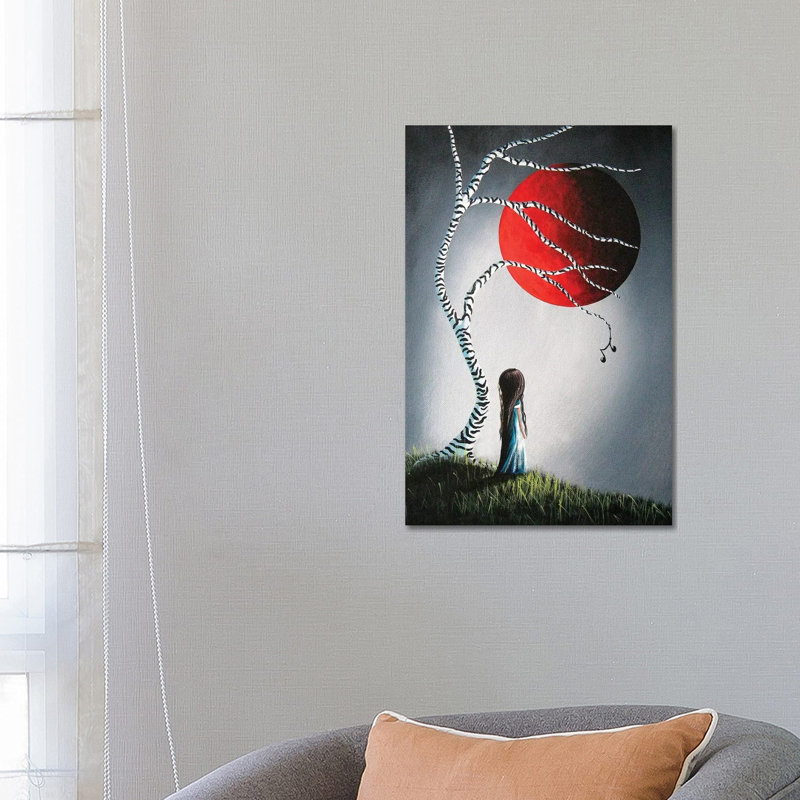 When She Thinks About You - Print on Canvas, Wrapped Canvas, 66.04 cm H x 45.72 cm W x 1.91 cm D