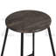 2 tabourets de bar avec structure en métal-19580141