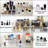 Perfume Organizer, 2 Pack Three-Tiered Shelf, Sturdy Clear Rack Countertop Cabinet Storage