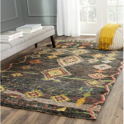 Mulli Southwestern Wool Hand Woven Area Rug