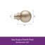 Wayfair Basics Ball End Single Curtain Rod, 28-48" or 48-86" Adjustable Length, 5/8" Dia. Steel-1534633859-1534800030
