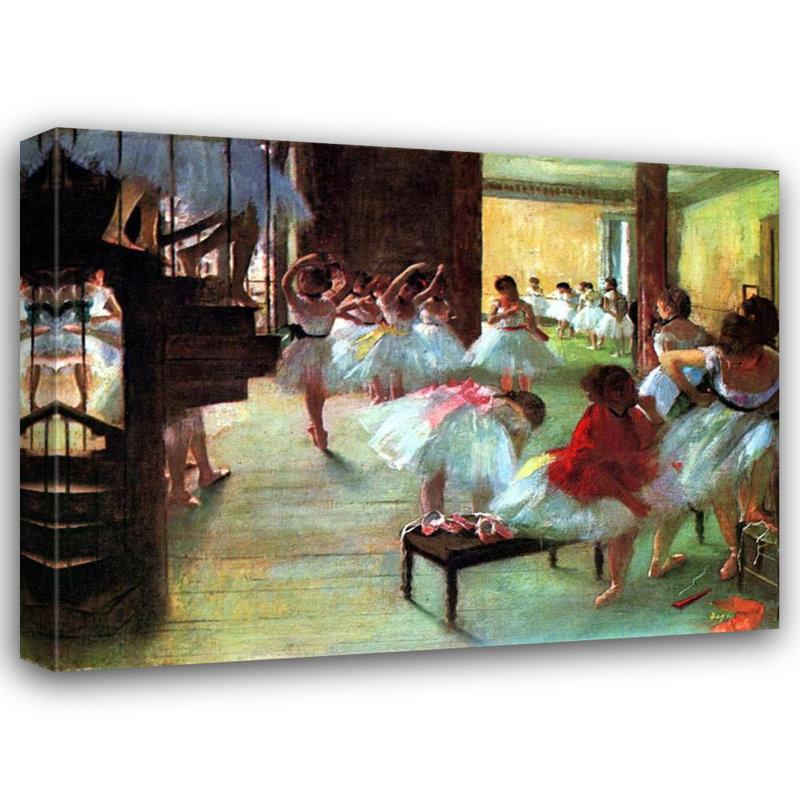 Répétition de ballet, H 36 po x l 48 po