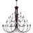 Arunvir 38 - Light Steel Dimmable Chandelier-1047601846