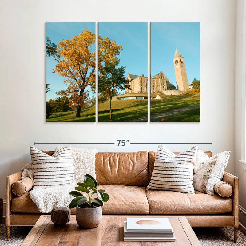 Lilie Cornell University McGraw Tower, 42" H x 65" W