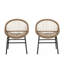 Chaise Edgar (ensemble de 2)