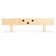 Lap 86.1'' W Unfinished 2 - Drawer Dresser
