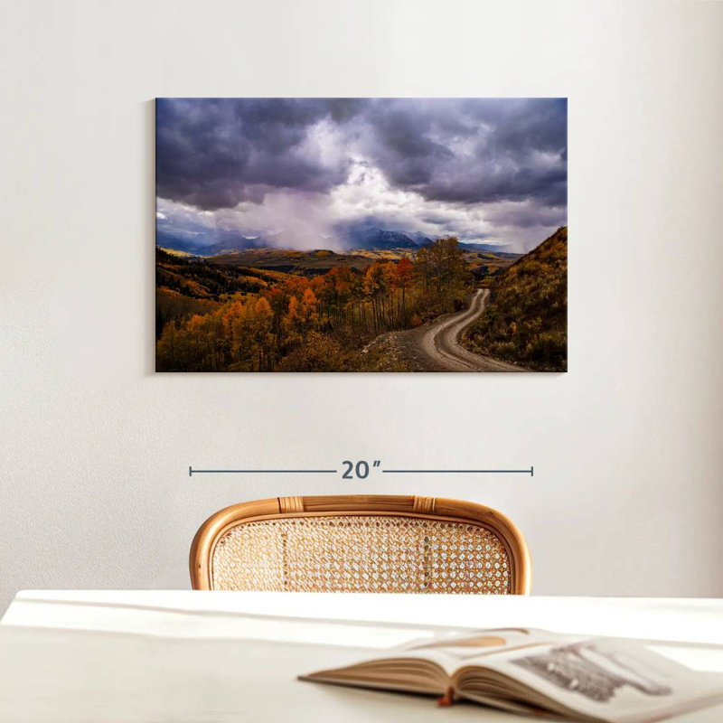 Roadside Aspen Trees, 16" H x 24" W
