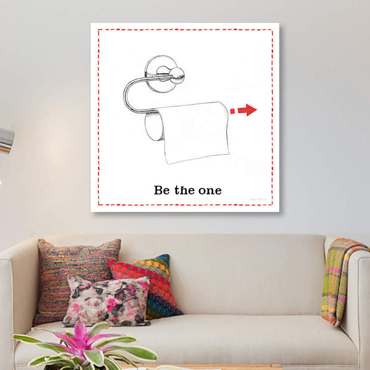 « home improvement iv », impression sur toile, H 26 po x l 26 po x P 1,5 po