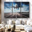 "Avion de piste" sur toile-98978769