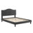 Modway Juniper Channel Tufted Performance Velvet Platform Bed-381888688-381888702