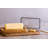 Perette Wood Butter Dish with Glass Dome