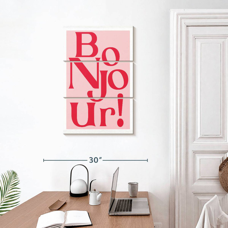Rose Tergel Bonjour, H 32 po x l 20 po