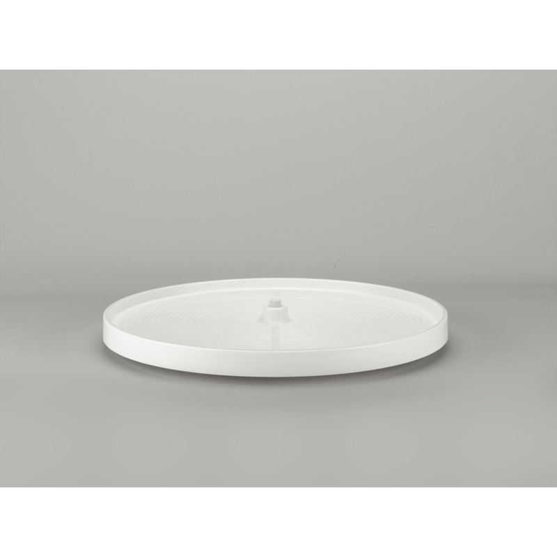 Rev-A-Shelf Polymer Full Circle 1-Shelf Lazy Susan with Bottom Mount Hardware for Corner Base Cabinets, 32" W