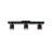 Arnold 3-Head Black LED Track Lights