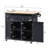 Kitchen Storage Island with Drop Leaf and Rubber Wood-410266602-431158457
