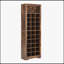 Console stylisée à 30 casiers, armoire à chaussures contemporaine avec plusieurs capacités de rangement, armoire haute autoportante pour le couloir et la chambre à coucher-718018526