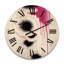 Horloge murale en bois massif Alyeska-2138785055
