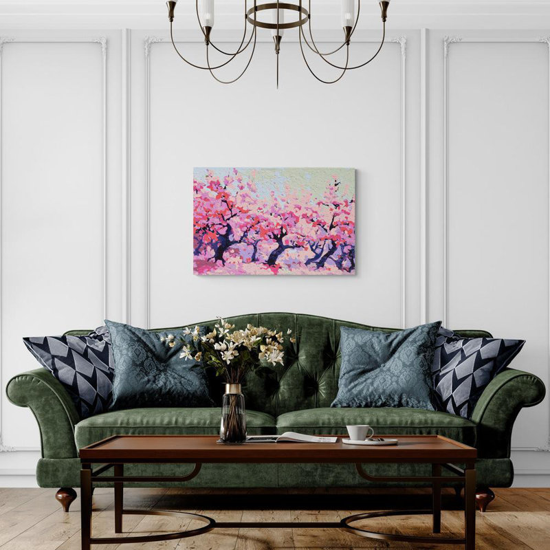 Cherry Blossom, 24" H x 36" W