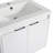 48" Bathroom Vanity With Resin Sink, Soft Close Doors & Wall Cabinet, Float Mounting Design, Glossy White, Plywood(KD-Packing)