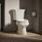 Wellworth 1.28 GPF Water Efficient Elongated Two-Piece Toilet (Seat Not Included)-10978000-101432717