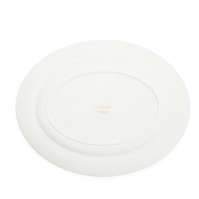 Anthemion Gray 14in Oval Platter