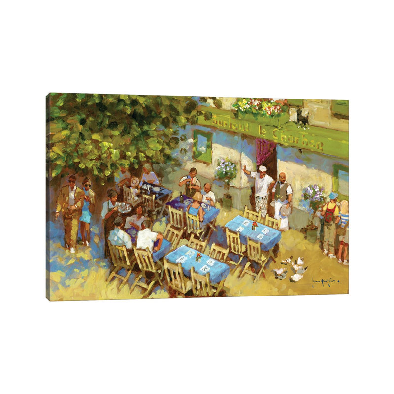 Surtout Le Charbon by John Haskins - Wrapped Canvas Painting, 20.32cm H x 30.48cm W x 1.905cm D