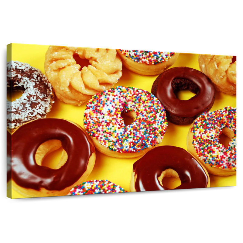Yarlin Fresh Doughnuts, 24" H x 36" W