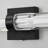 1 - Light 24'' Dimmable LED Vanity Light with Ribbed Glass-390663050