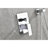 Bathroom Shower - Rainfall Head With Self-Cleaning Nozzle And Compatible Standard Arms, Luxury Wall Mounted Feature Connections, Brass