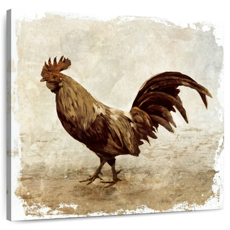 Crowle Rooster, 24" H x 24" W