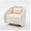 Fauteuil pivotant Teddy