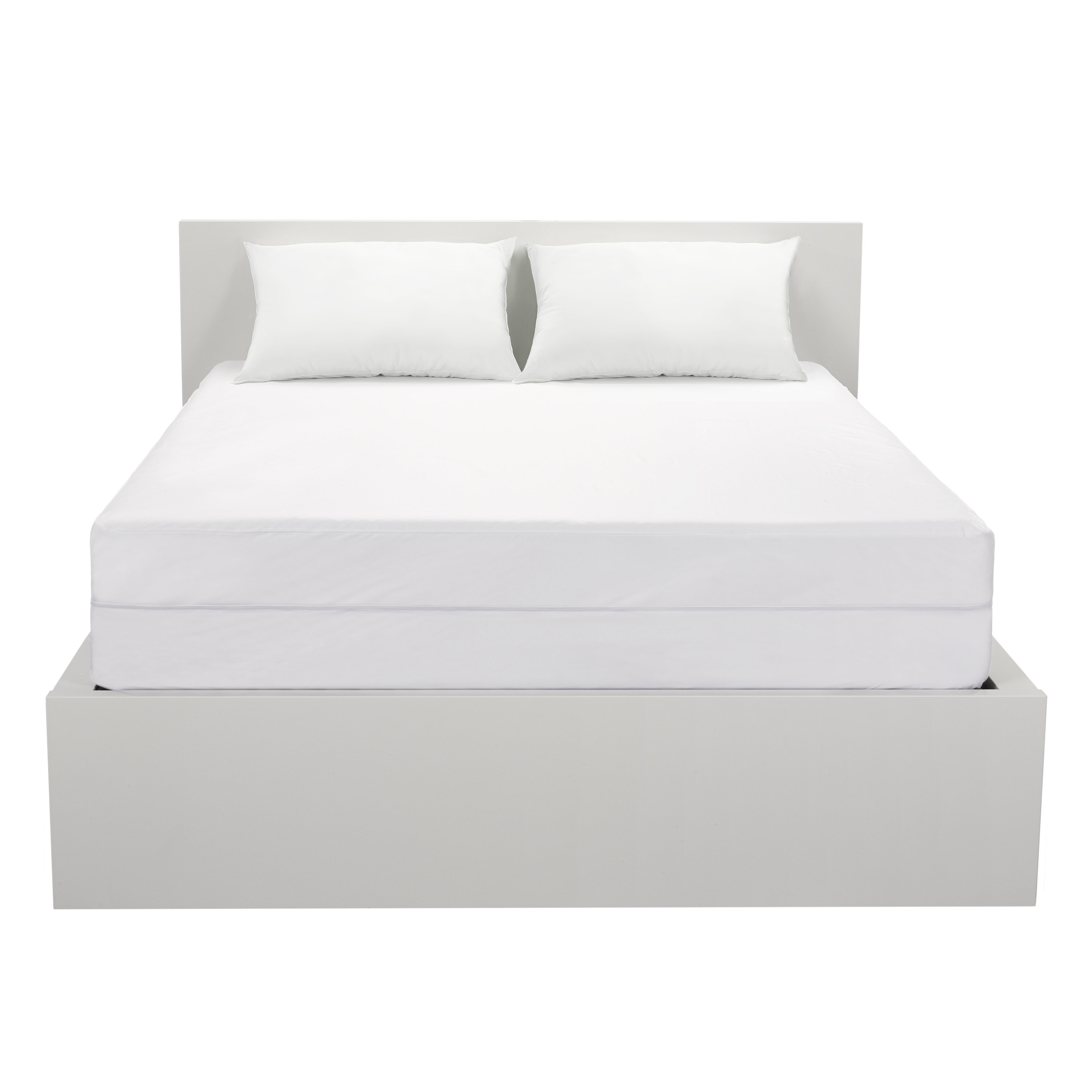 Popxstar Fully Enclosed with Zipper Mattress Protector Cover Geometric Printed Baby Couple Single Double Bed Sheet Protection Pad