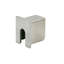 FHC CRVG1WCBS Embouts muraux à fixation sur rail 11 "V-Cut - acier inoxydable brossé