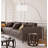Gacrux 86'' Arched Floor Lamp