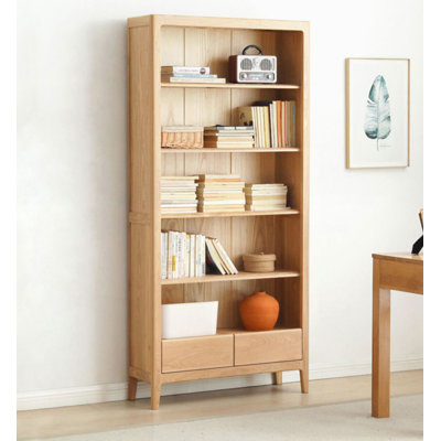 Étagère de rangement simple en bois massif pour plancher et plafond