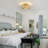 Rattan Semi Flush Mount-1348352667