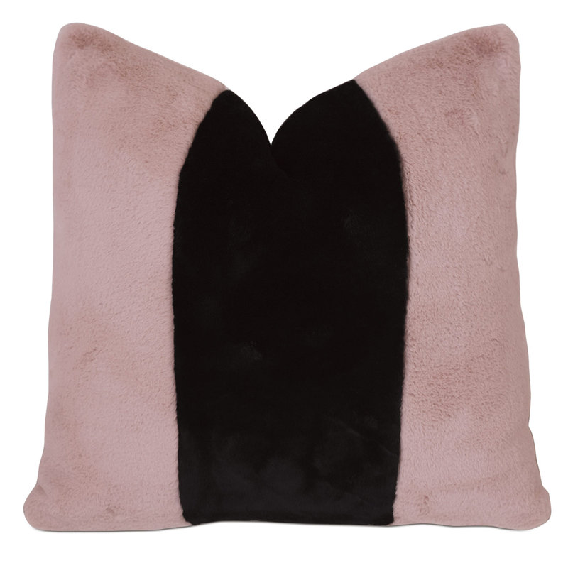 Estelle Square Pillow Cover & Insert, Feather 