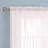 Jacquard Striped Design Rod Pocket Sheer Curtains (Set of 2)-1298866065-1298866070