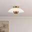 Umbra 14-in Black Semi-Flush Mount-1236898881-1236898880