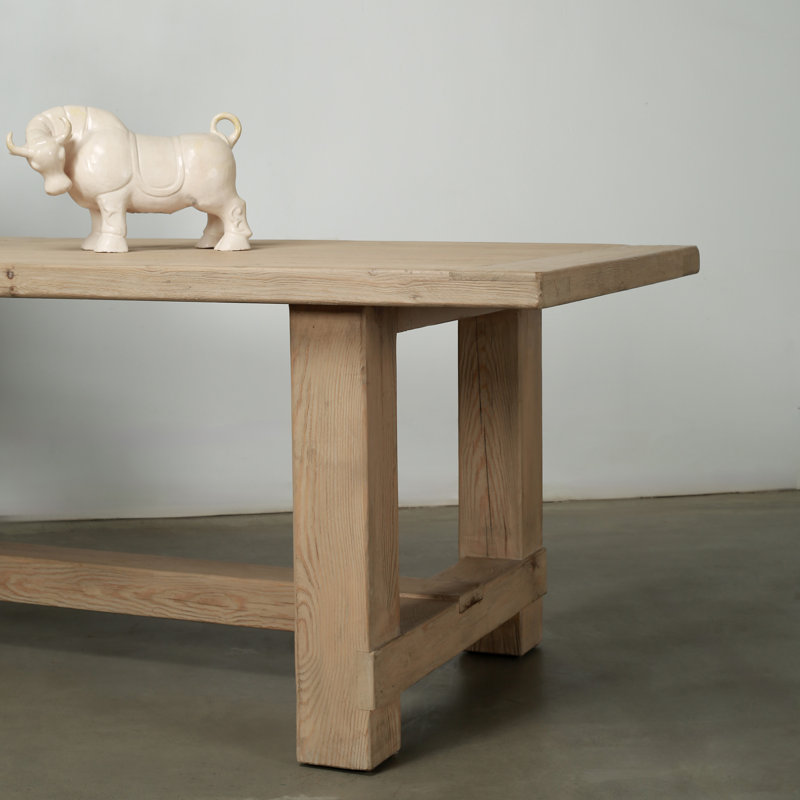 Amalfi Square Pine Wood Dining Table