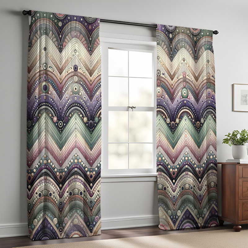 Window Curtains, 20" W x 52" L