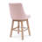 Breann Swivel 26“ Water and Stain Resistant Boucle Upholstered Swivel Counter Stool-523689122