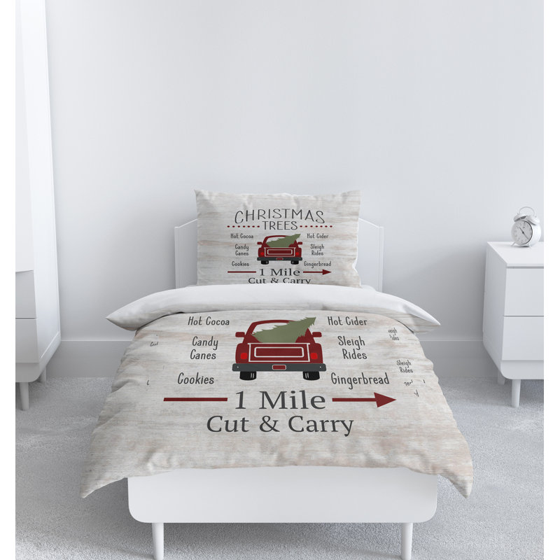Abstract Duvet Cover, Twin Duvet Cover + 1 Queen Sham