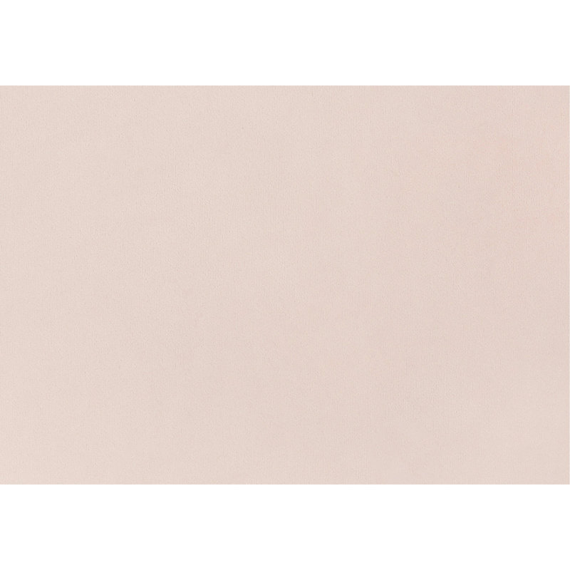 Lit chic en velours rose avec plateforme élégante et rembourrage en mousse