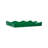 Spangle Scalloped Tray Green-1226388676